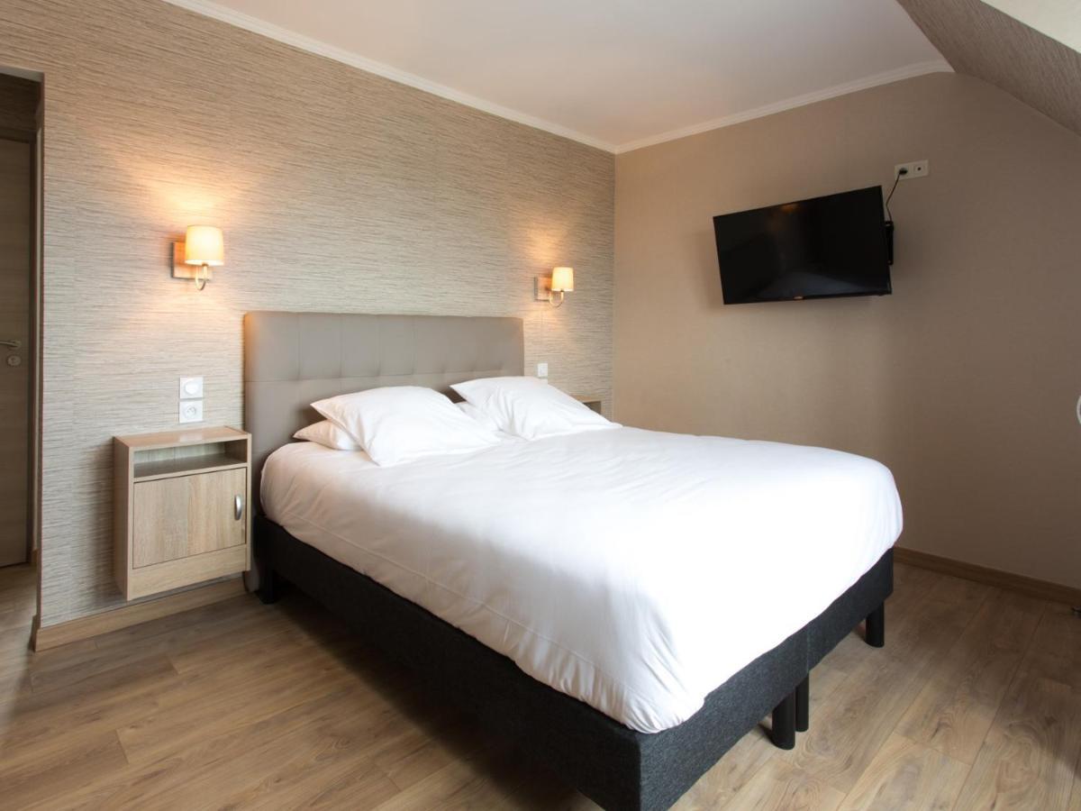 Le Cotentin Appart'Hotels & Restaurant Le Cot' Portbail Kamer foto