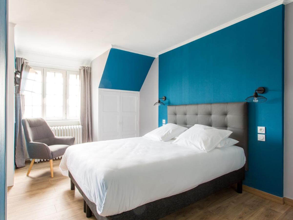 Le Cotentin Appart'Hotels & Restaurant Le Cot' Portbail Buitenkant foto